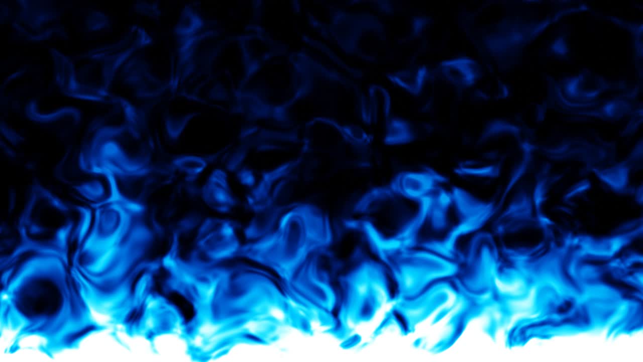 Fond de feu bleu. Arrière-plan de flammes.