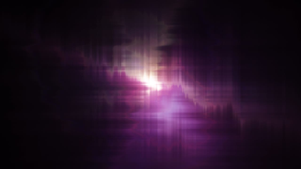 Abstract Modern Purple Flare Light Radiate Energy Elegant Background Loop. 4k 3D animation abstract fractal light rays elegant field with illuminate star light mystery lines loop rotating smoothly.