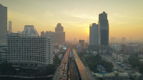 taksin bridge over chao phraya river