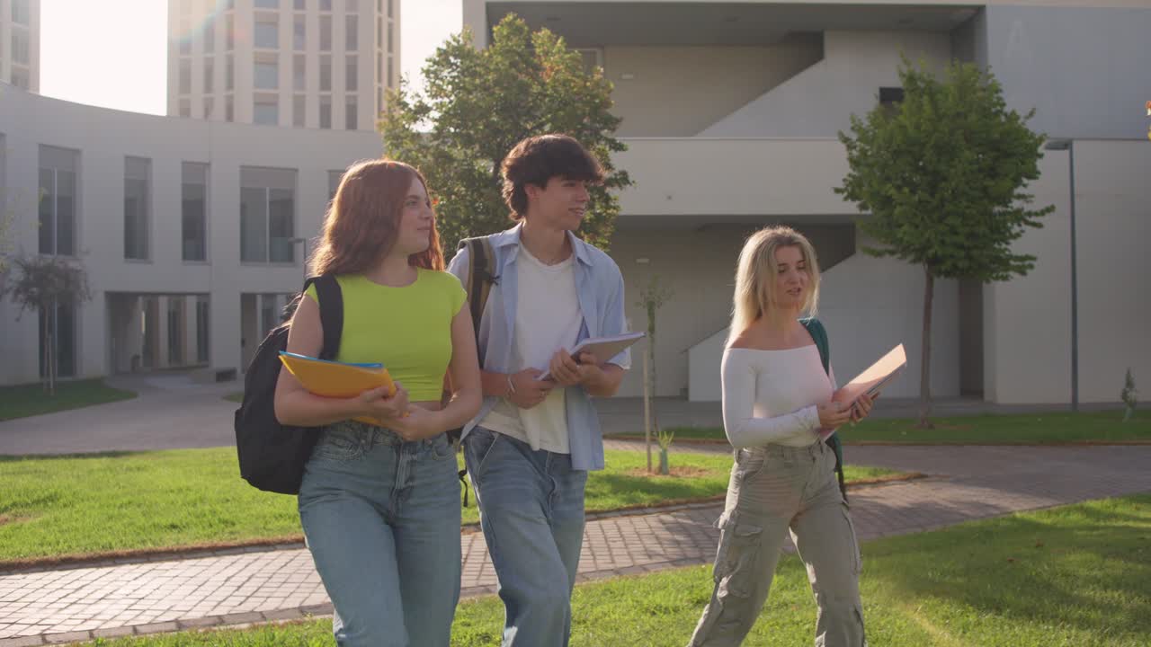 Students on Campus