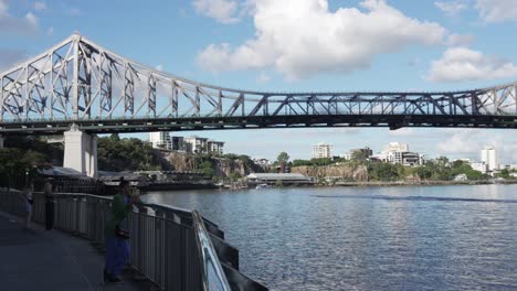 story bridge over brisbane river in australia heritage steel structure