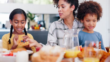 woman, food and feeding the children