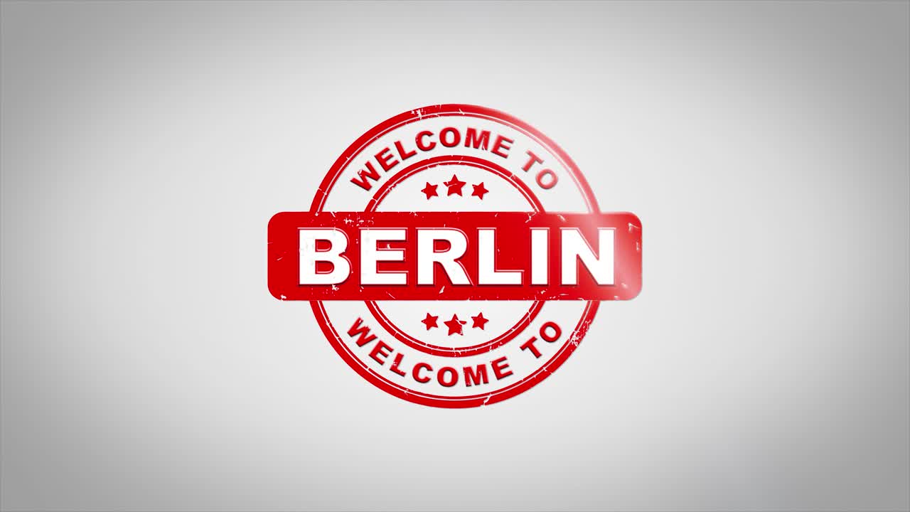 베를린에 오신 것을 환영합니다.
