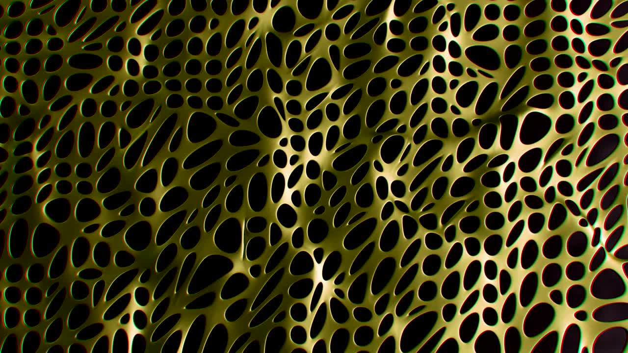 es una malla de ciencia ficción orgánica abstracta.