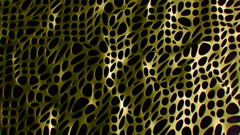 es una malla de ciencia ficción orgánica abstracta.
