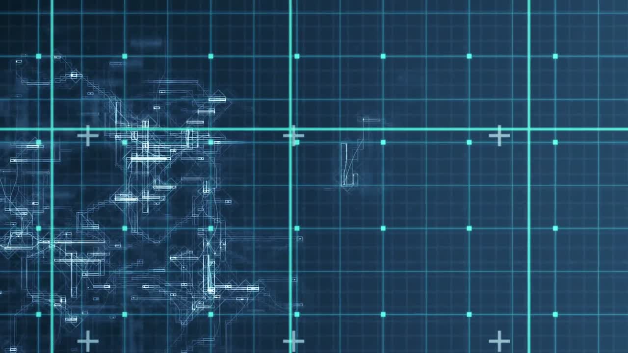 Digital animation of matrix