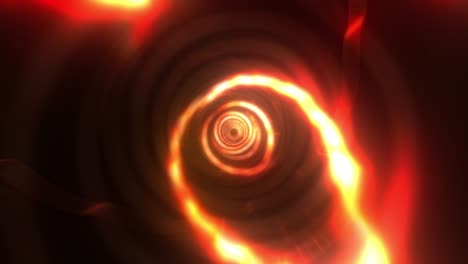 abstract 3d fire magma energy tunnel vortex energy flows in modern seamless loop animation. power flame energy textured background loop. 4k animation of an abstract energy fire and flaming background.