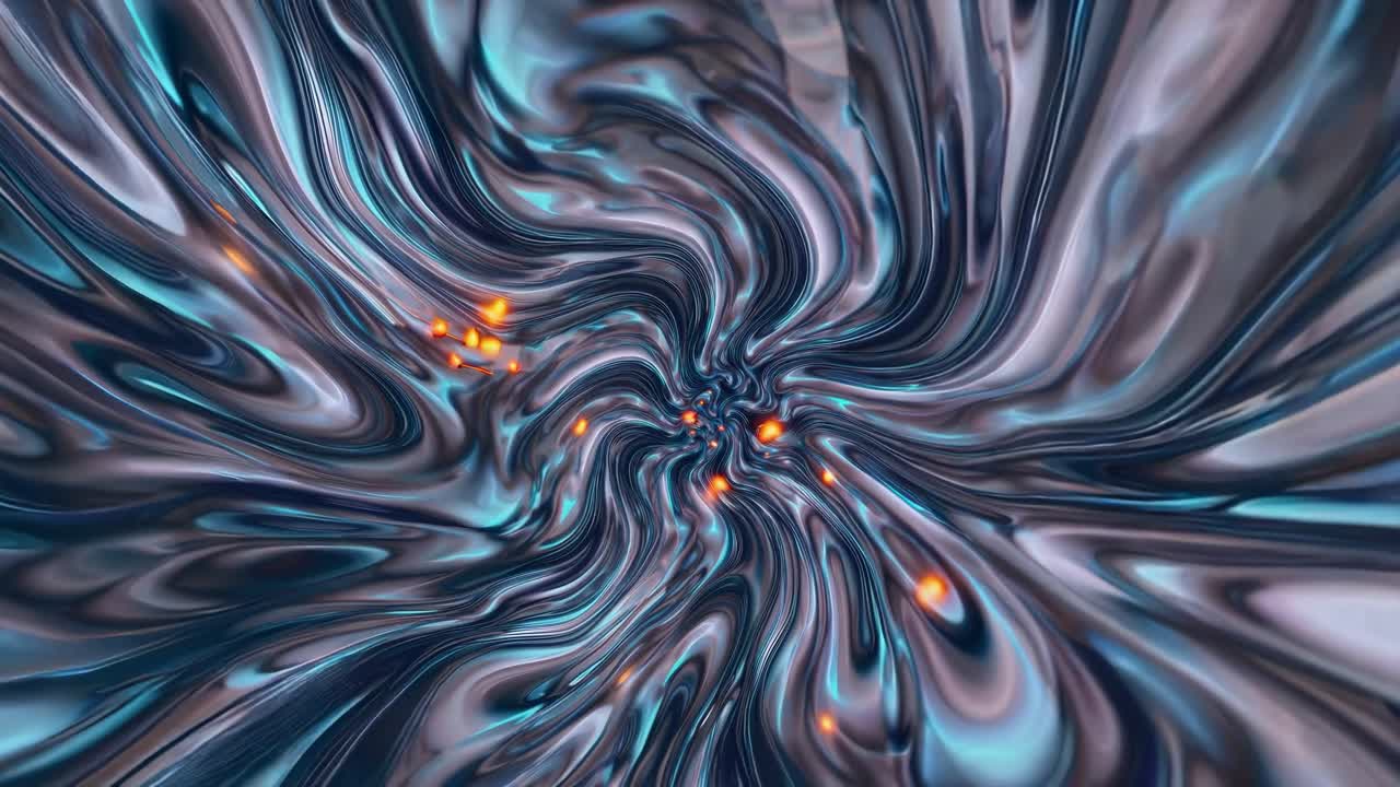Abstract Exploding Flower
