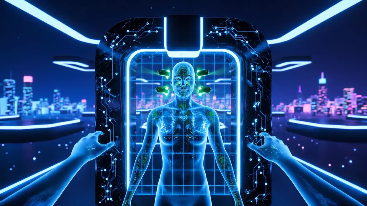 Futuristic Metaverse Technology