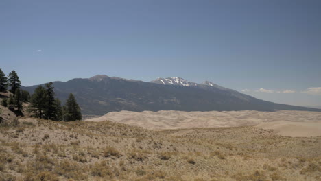 great sand dunes national park landscape view