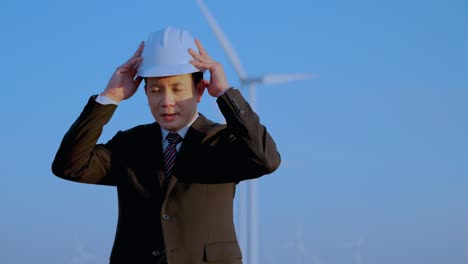 investors explore the installation of wind turbines to generate electricity as clean energy with no environmental impact.