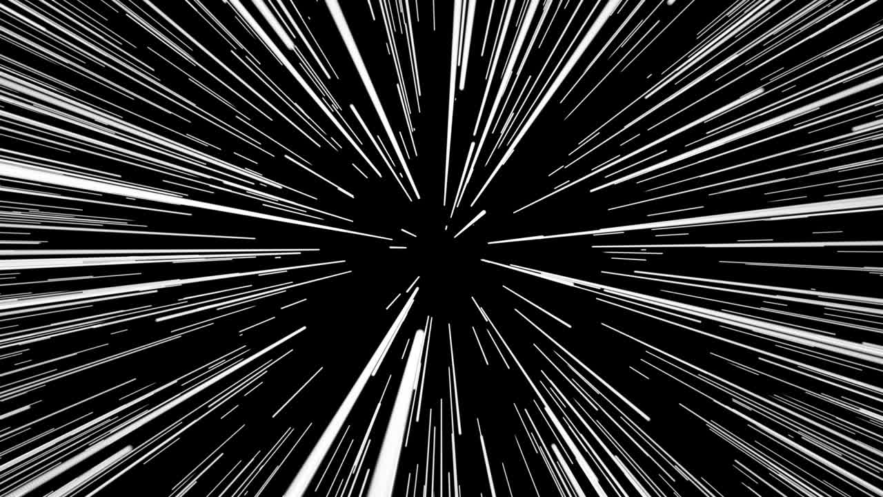 시간 속의 점프 빛의 속도