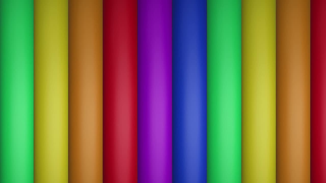 animación del patrón del arco iris que se mueve en un bucle sin costuras