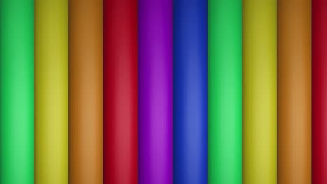 animación del patrón del arco iris que se mueve en un bucle sin costuras