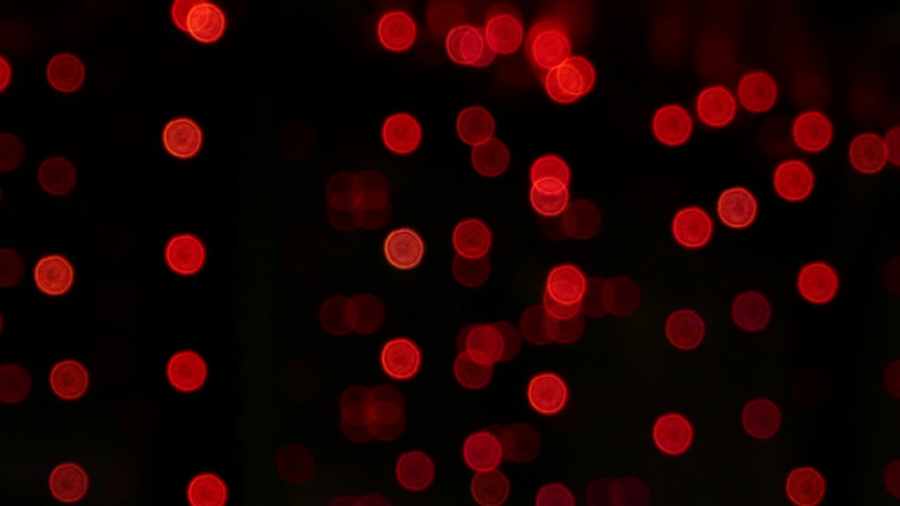 imágenes de luces bokeh rojas fuera de enfoque