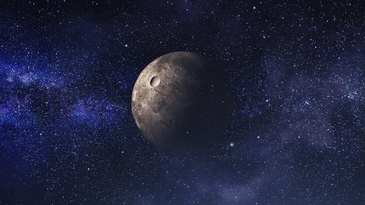 4k planeta ceres en el universo