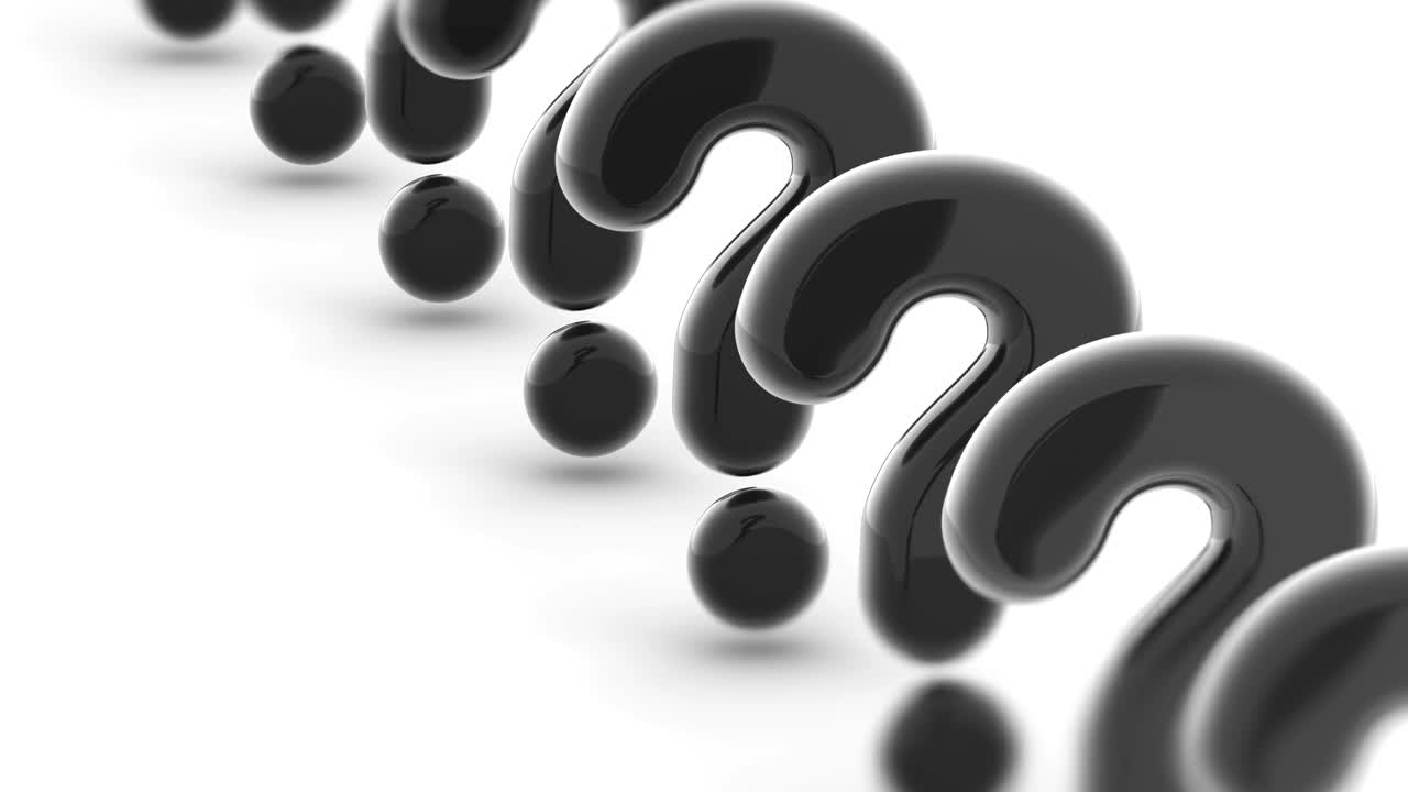 marco de pregunta. las imágenes de bucle tienen resolución de 4k.