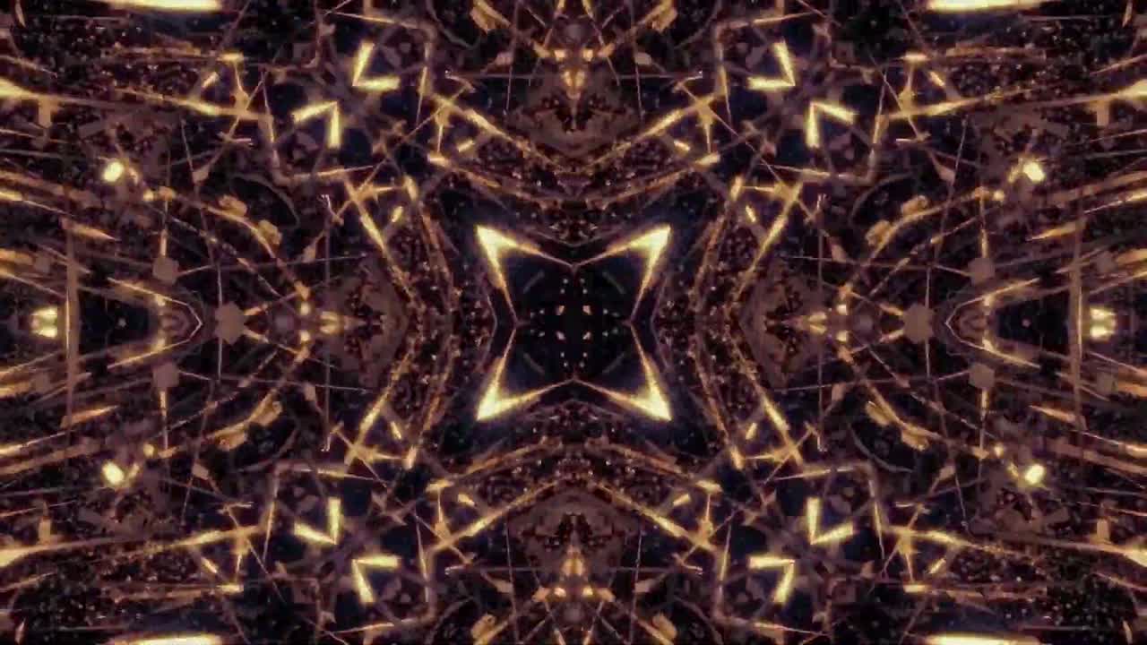 Kaleidoscope Video Loop Abstract background | Premium Stock Video Footage
