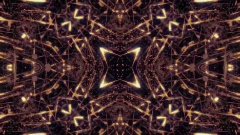 kaleidoscope video loop abstract background