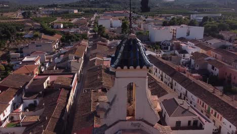 Glockenturm-Algimía-´kirche.-Kastellon,-Spanien