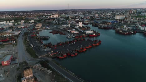 The-port-of-the-city-of-Mar-del-Plata-whit-your-ships