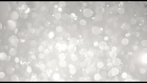 abstract white bokeh lights background