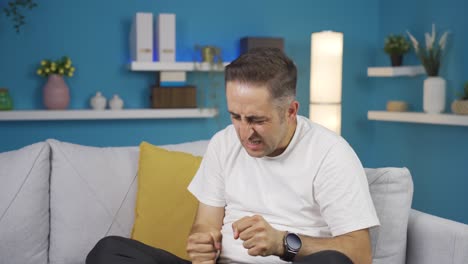 un hombre motivado por sí mismo.