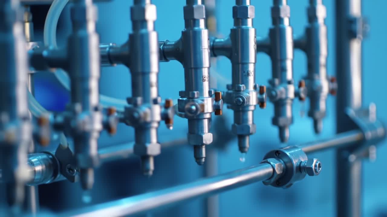 Detailed Look at Precision Machinery Components in Industrial Setting