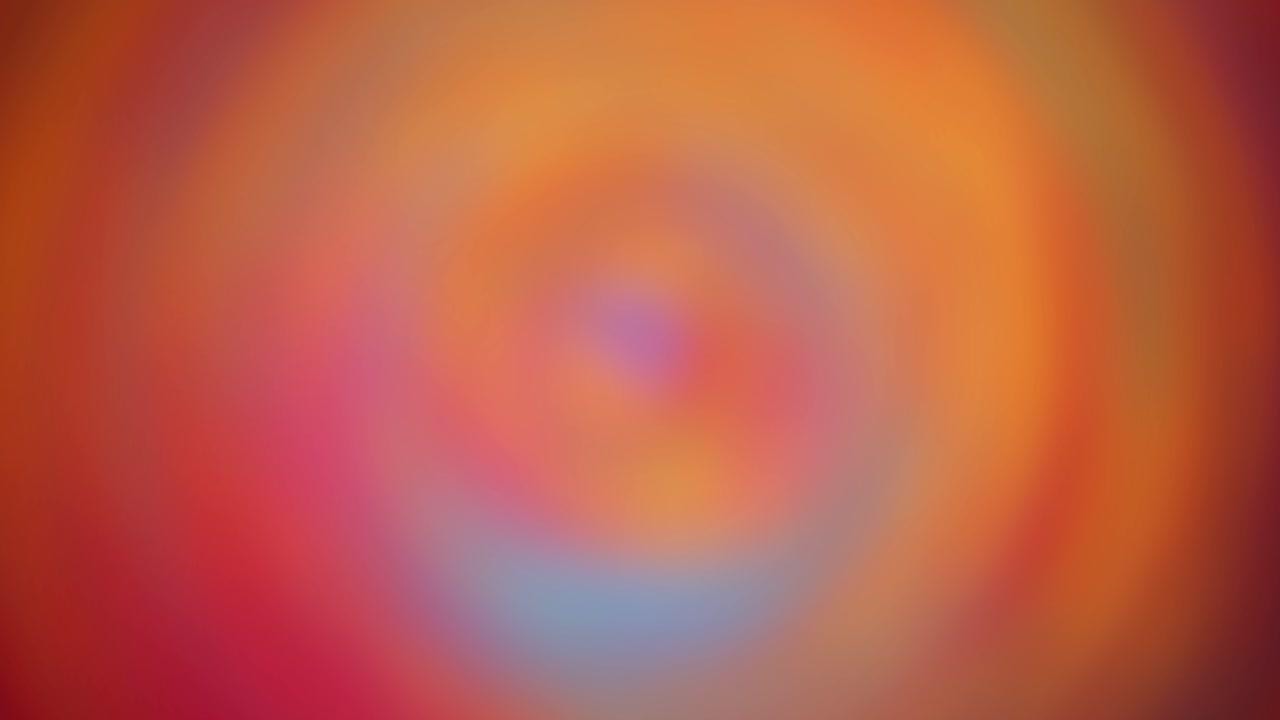 Hypnotic Twirling Orange and Purple Swirl with Radial Rotation and Energy Flow - Cosmic Vortex of Blurred Light with Dynamic, Whirling Circular Motion in Vibrant Colors