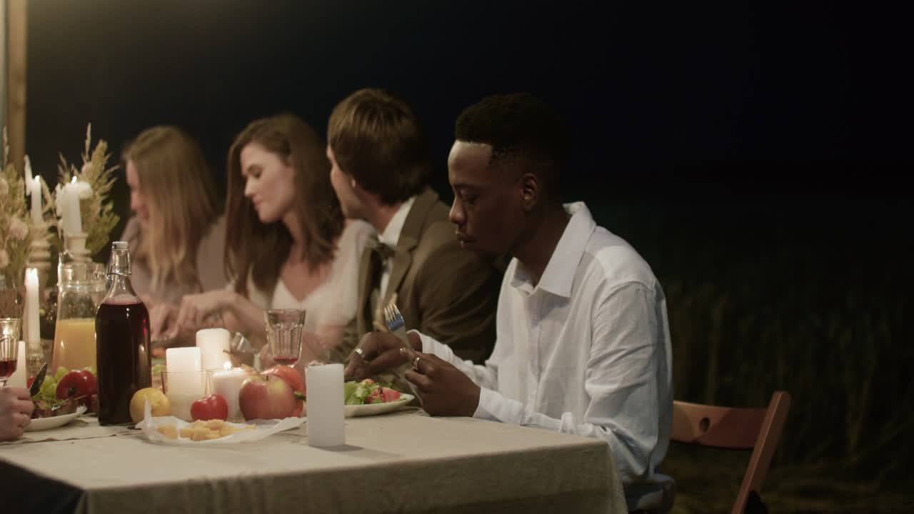 People in a wedding party