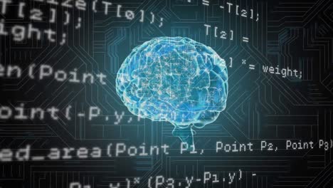 Glowing-brain-and-computer-circuit-board