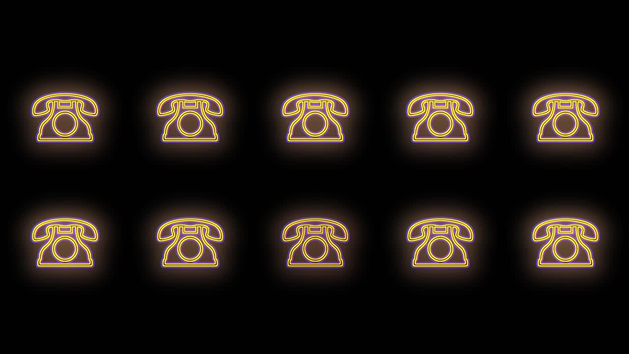 레트로 전화 패턴