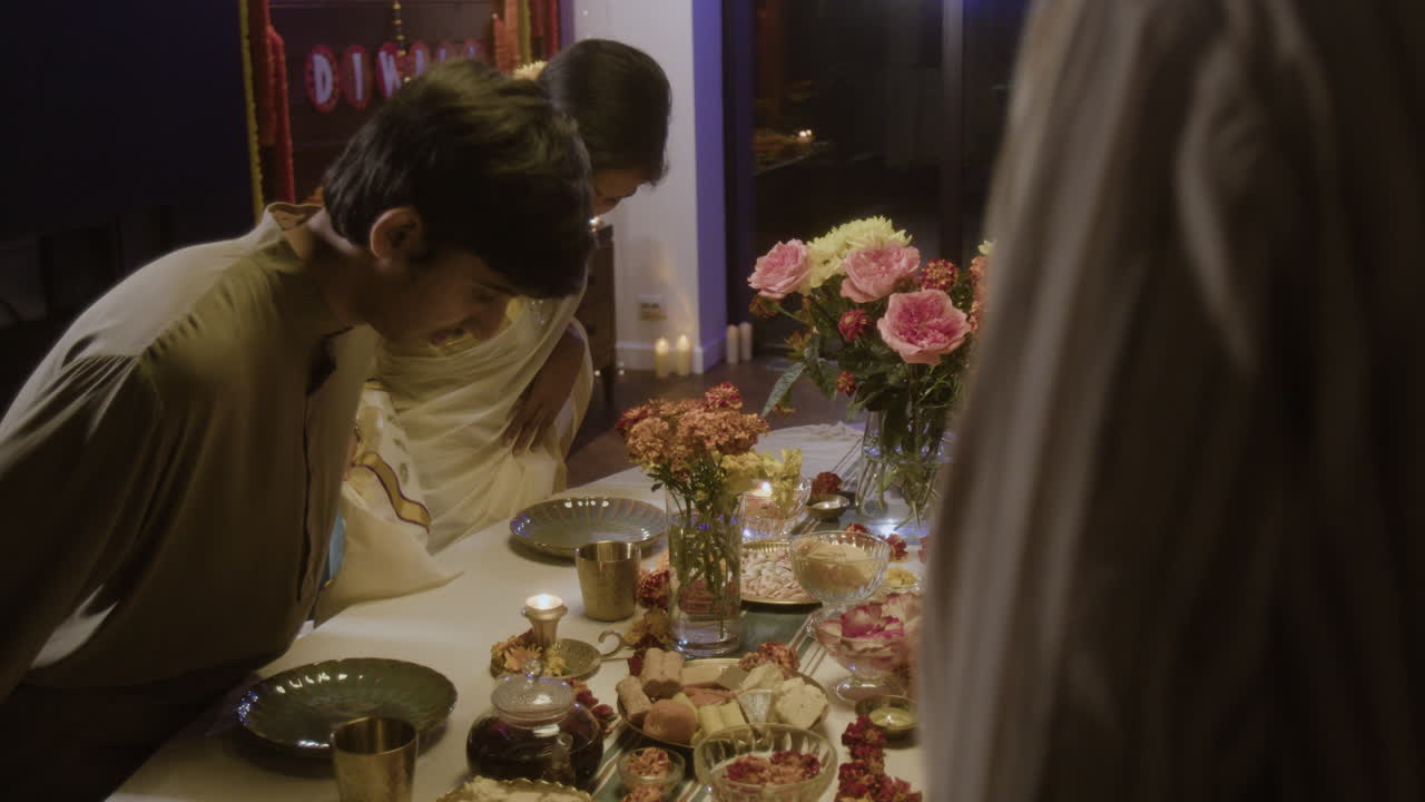 Celebrating Diwali with Family