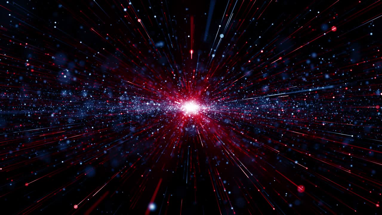 partículas de polvo abstracto luz bokeh títulos de movimiento bucle de fondo cinematográfico