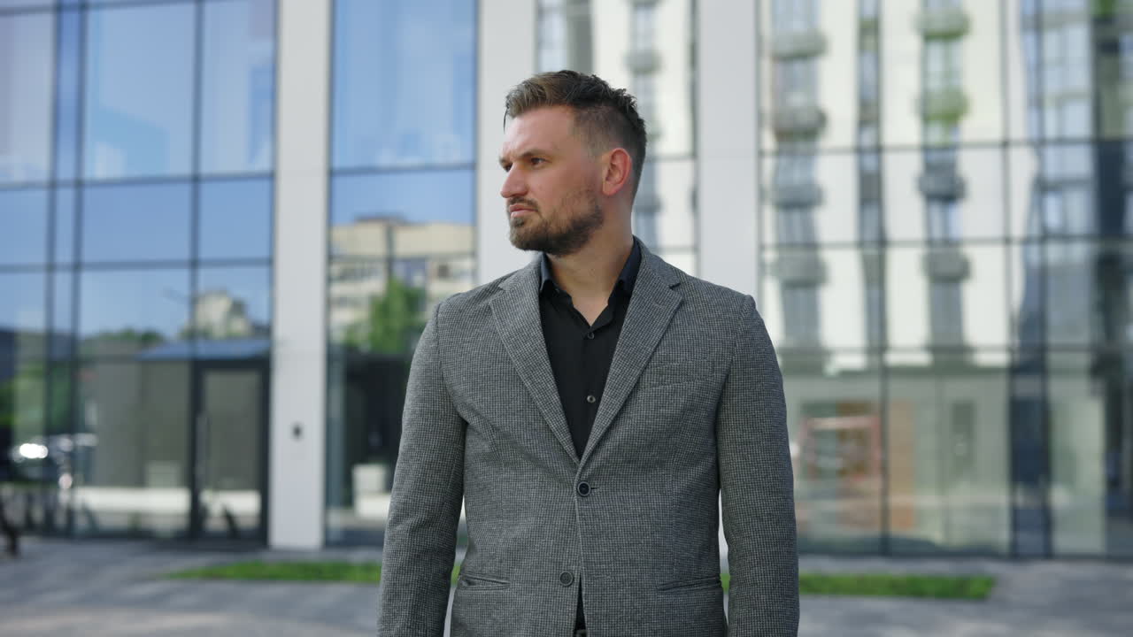 retrato de hombre de negocios