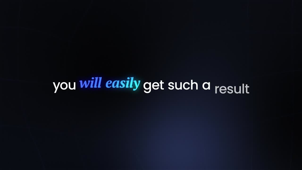 Text Trendy Animation 05 Adobe After Effects 2022 Resolution 3840×2160