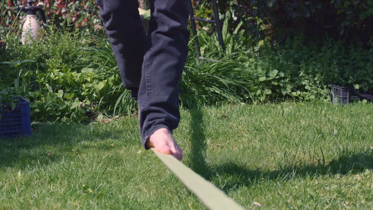 일과 삶의 균형을 찾는 남자