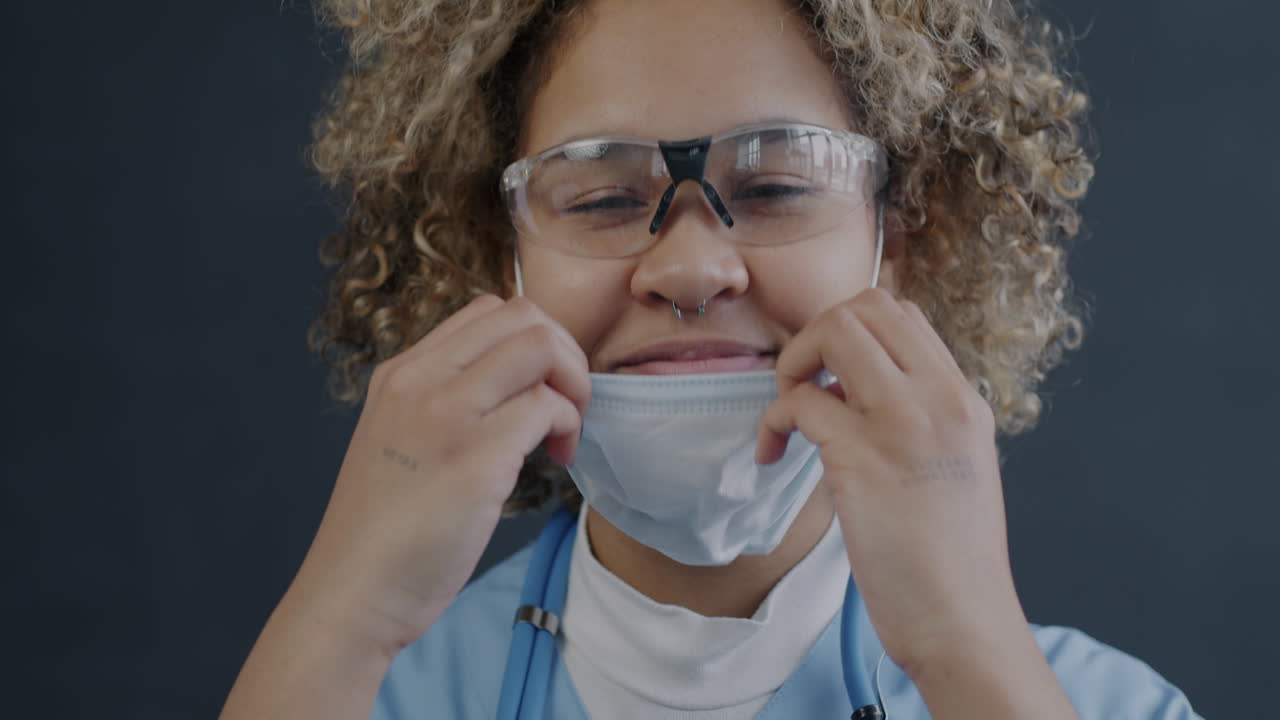 Portrait of a Smiling Healthcare Professional