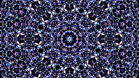 luz abstracta brillante que gobierna el color azul, caleidoscopio, fondo a todo color