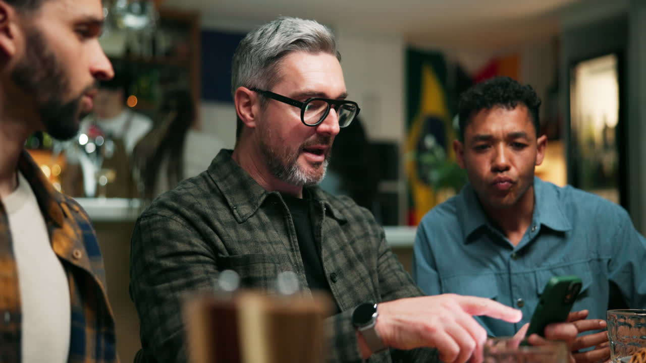 Friends celebrating success together