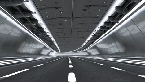 Modern Highway Tunnel