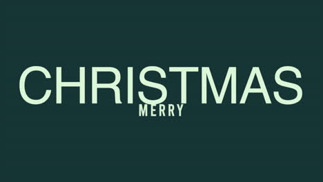 Modern-Merry-Christmas-text-on-green-gradient