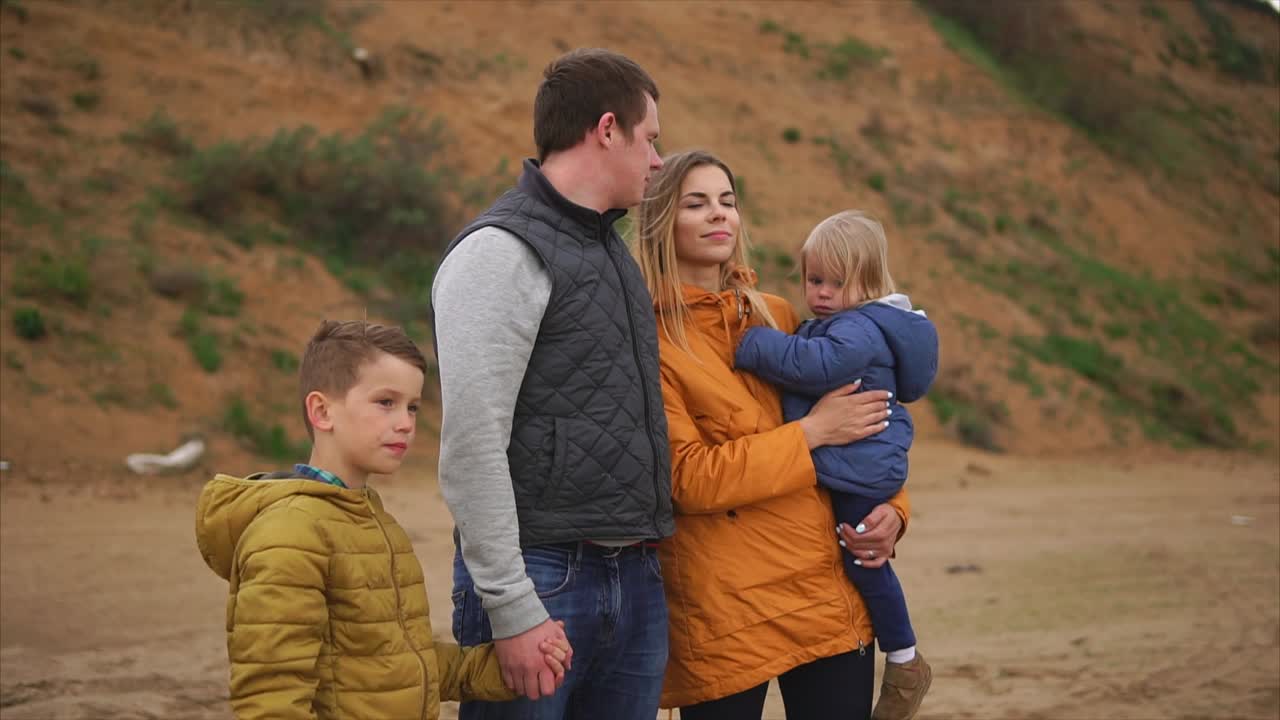 Family Portrait at the Beach