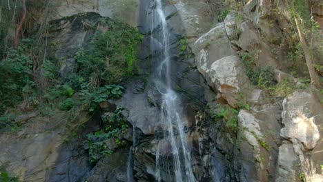 The-Cascades-On-Steep-Rugged-Mountains---Cascada-de-Yelapa-In-Jalisco,-Mexico