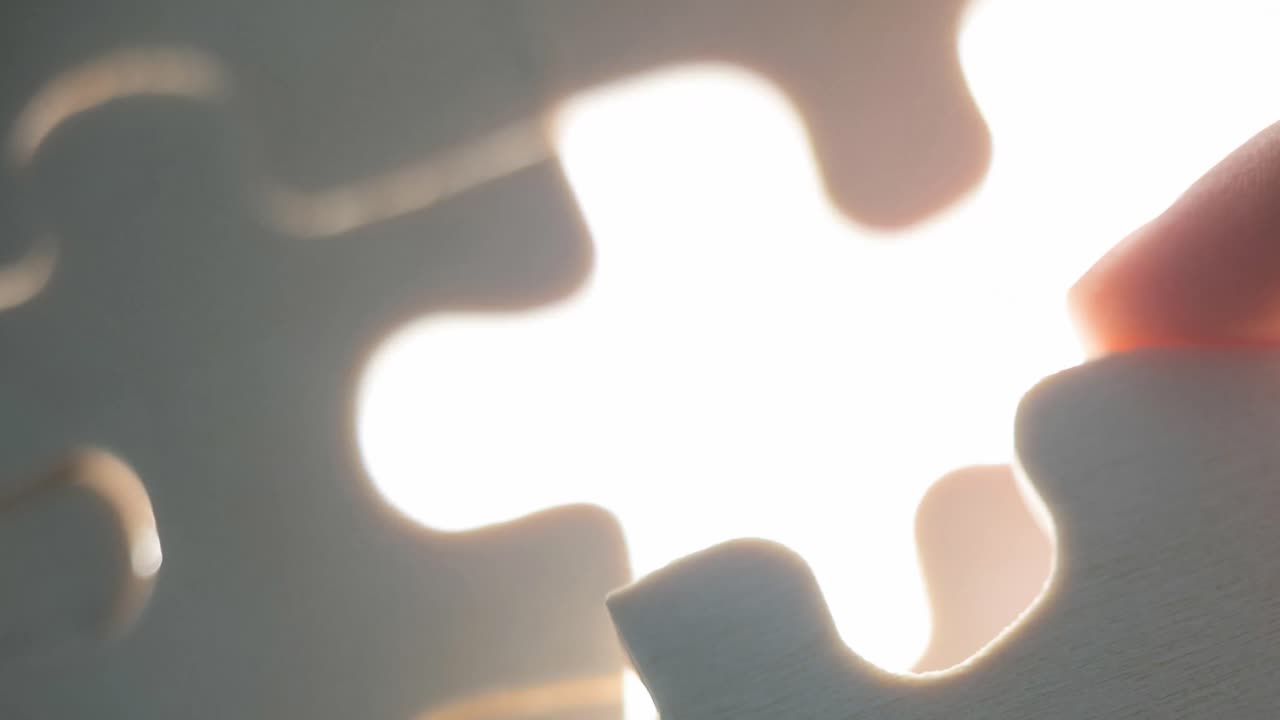 ⁇  배경 에 있는 퍼즐 의  ⁇  조각 들 의 애니메이션