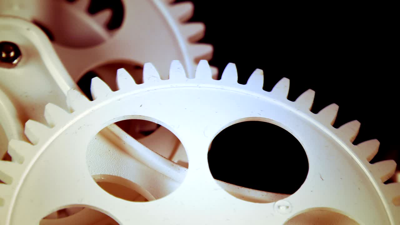 추상적인 레트로 시계 기어