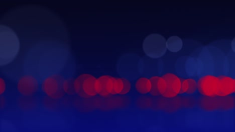 white red blue bokeh colorful background.