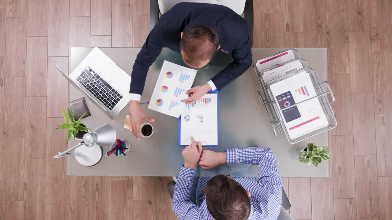 reunión de negocios en la oficina