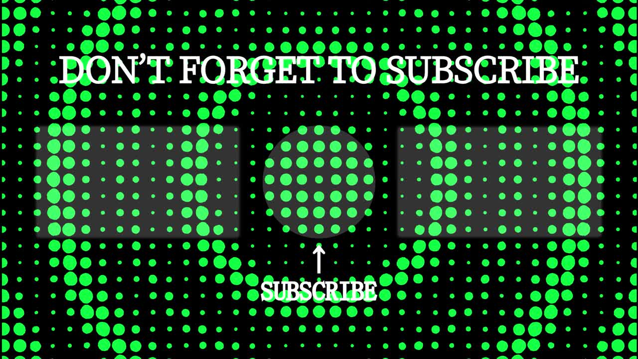 원형 물결 모션 엔드 카드 엔딩 스크린 모션 그래픽