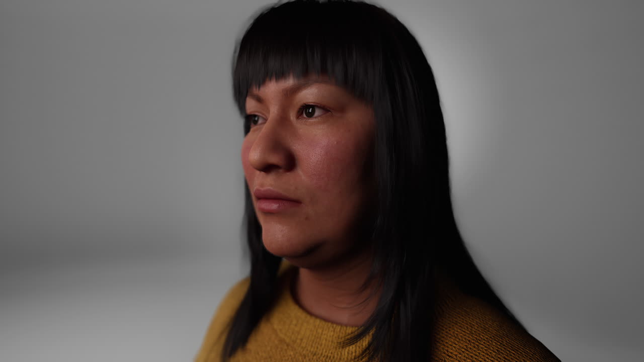 어 ⁇  속의 성인 멕시코 여성 초상화